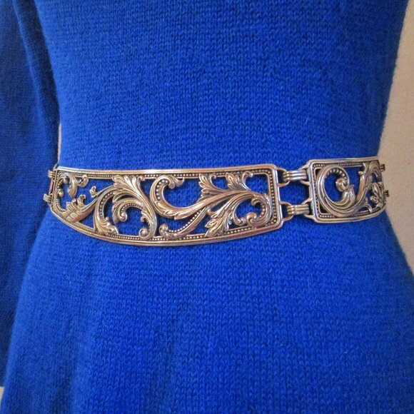 Statement Silvery Metal Belt main image 12